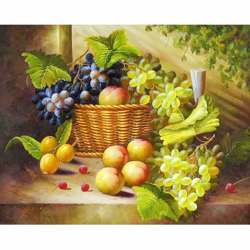 Full Drill - 5D DIY Diamond Painting Kits Various Fruit 