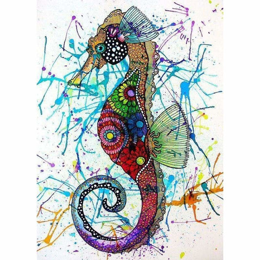 Full Drill - 5D Diy Diamond Painting Kits Visional Colorful