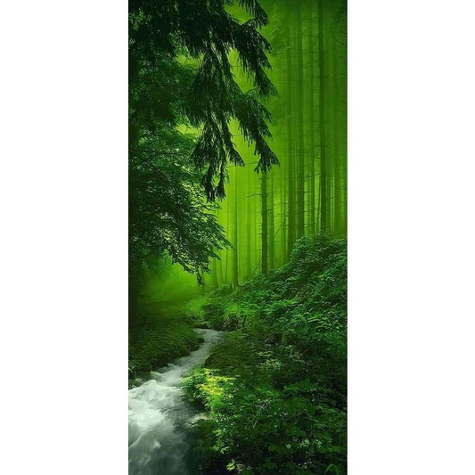 Green Forest- Full Drill Diamond Painting - Special Order -