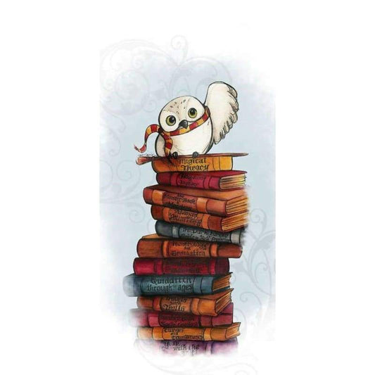 Harry Owl 01- Full Drill Diamond Painting - Special Order -