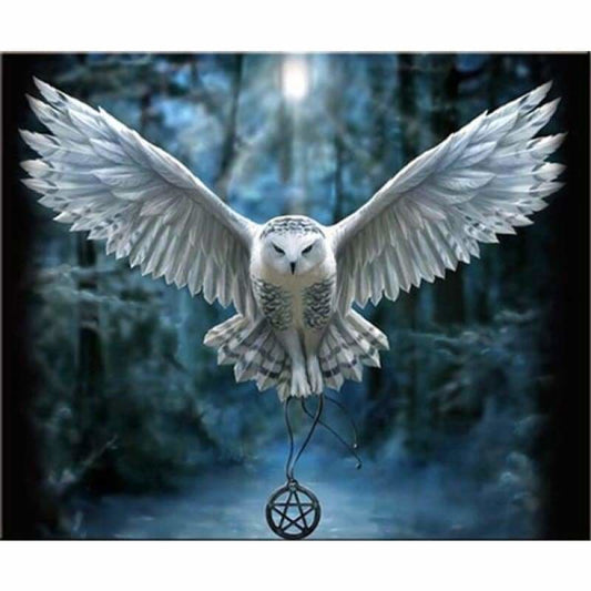 Hot Sale Animal Owl Portrait Full Drill - 5D Diy Diamond