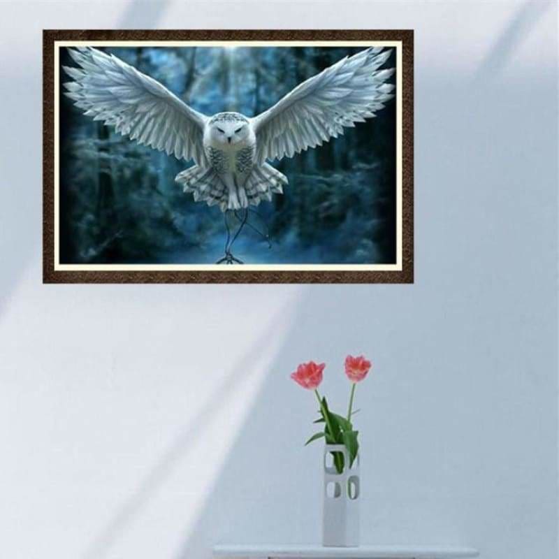Hot Sale Animal Owl Portrait Full Drill - 5D Diy Diamond 