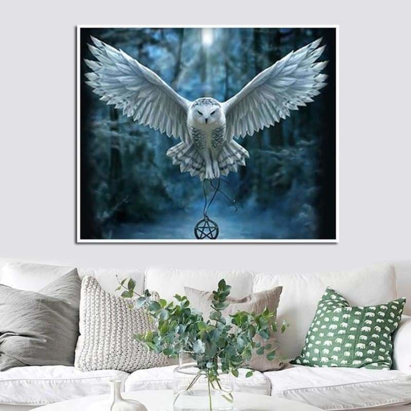 Hot Sale Animal Owl Portrait Full Drill - 5D Diy Diamond 