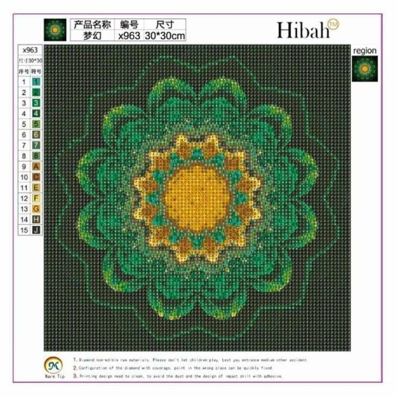 Hot Sale Crystal Abstract Mandala Full Drill - 5D Diy 