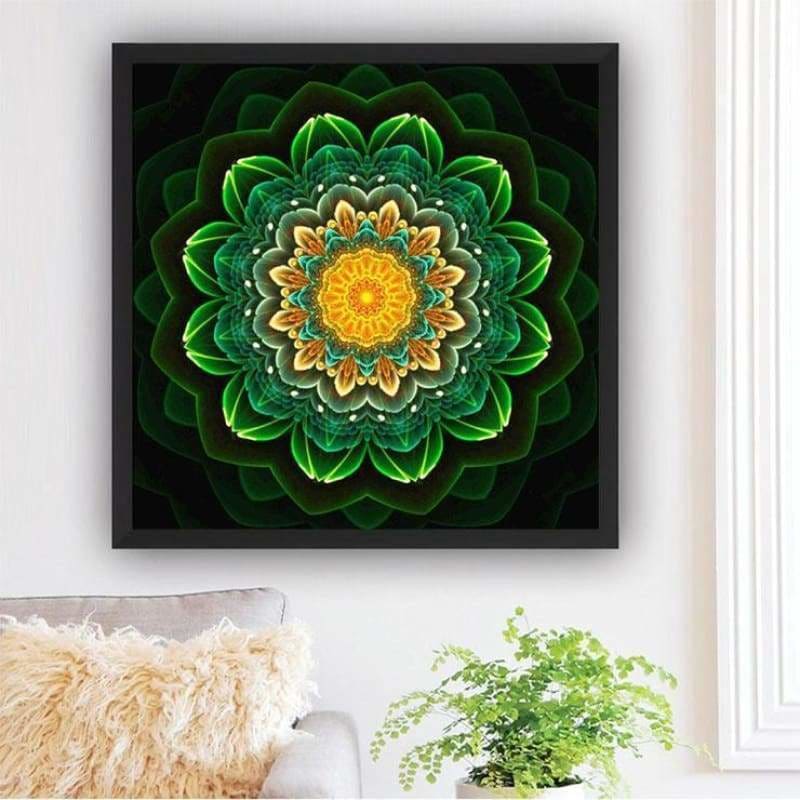 Hot Sale Crystal Abstract Mandala Full Drill - 5D Diy 