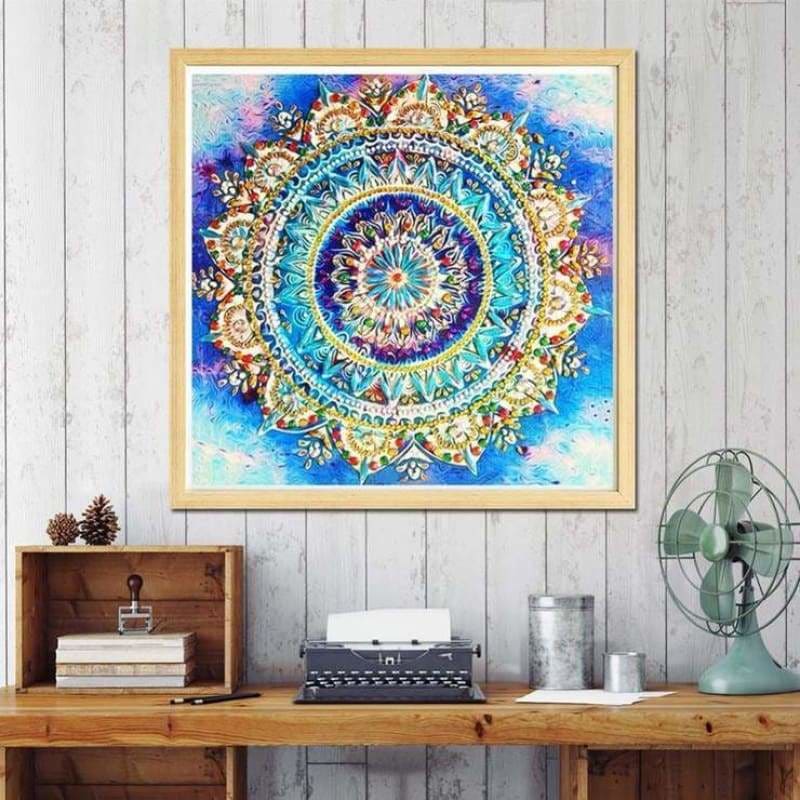 Hot Sale Crystal Abstract Mandala Full Drill - 5D Diy 