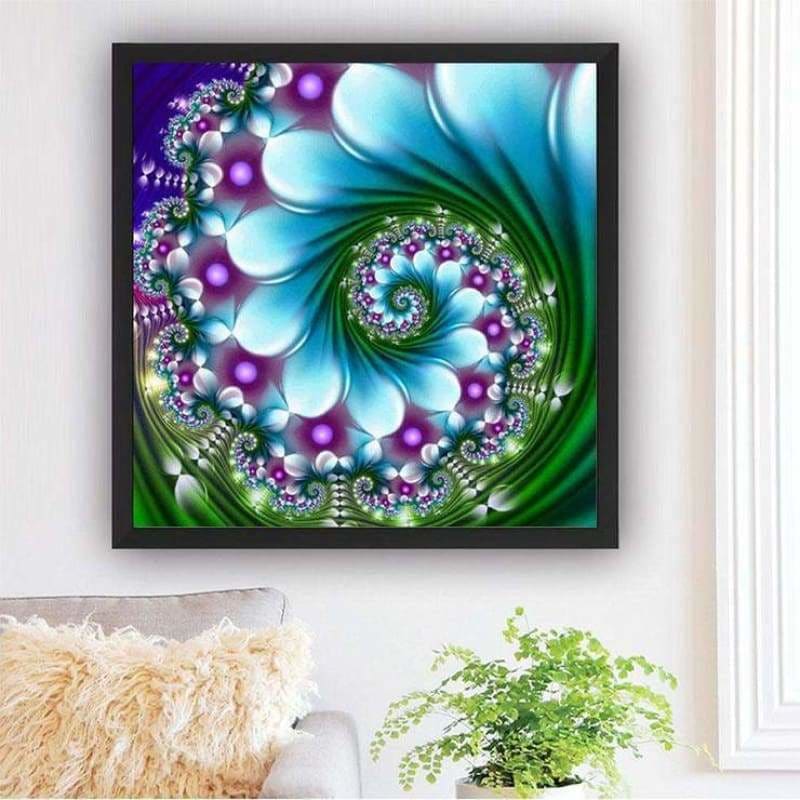 Hot Sale Crystal Abstract Mandala Full Drill - 5D Diy 