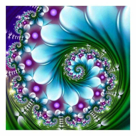 Hot Sale Crystal Abstract Mandala Full Drill - 5D Diy