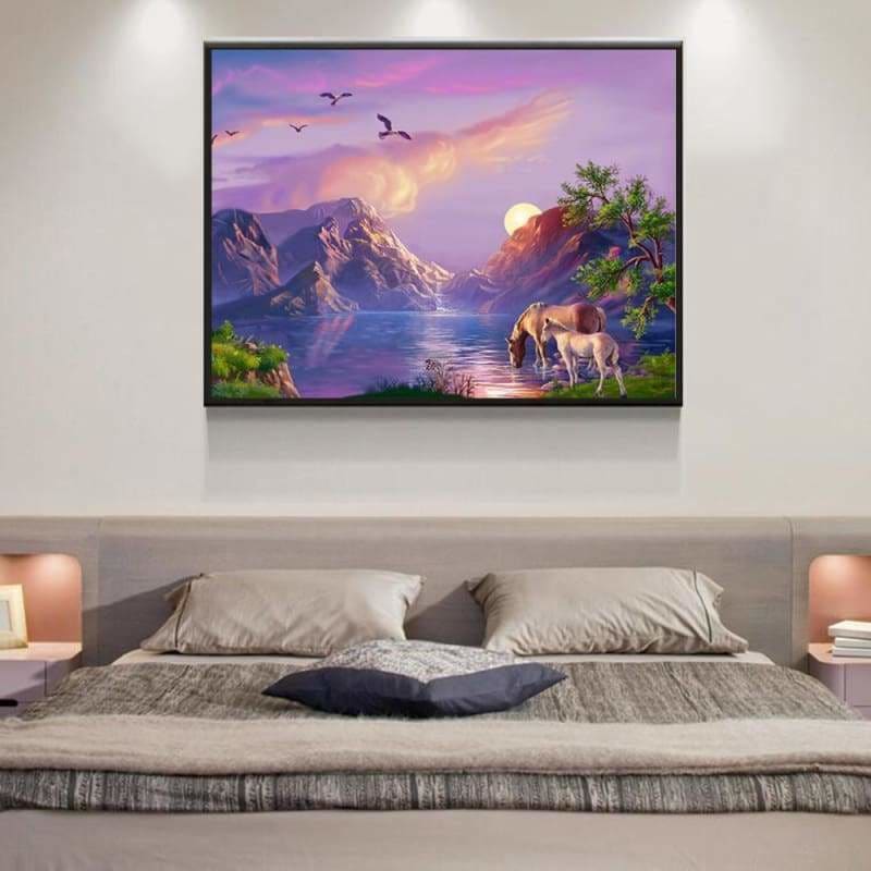 Hot Sale Landscape Full Drill - 5D Diy Diamond Painting 