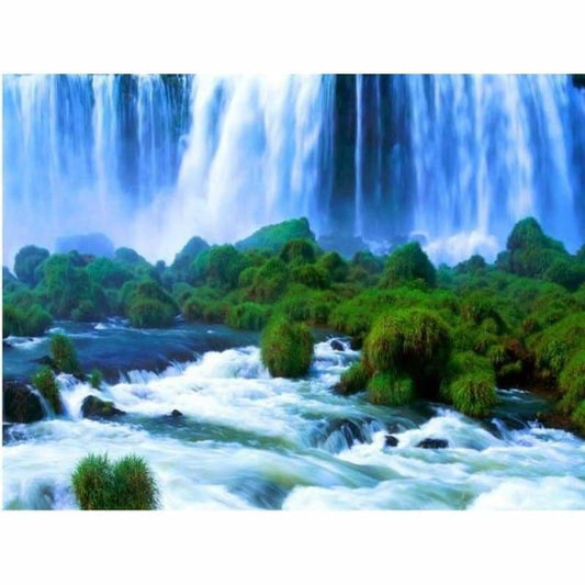 Hot Sale Landscape Waterfall Full Drill - 5D Diy Diamond