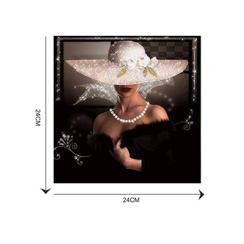 Full Drill - 5D DIY Diamond Painting Kits Beauty Elegant Lady Portrait - NEEDLEWORK KITS