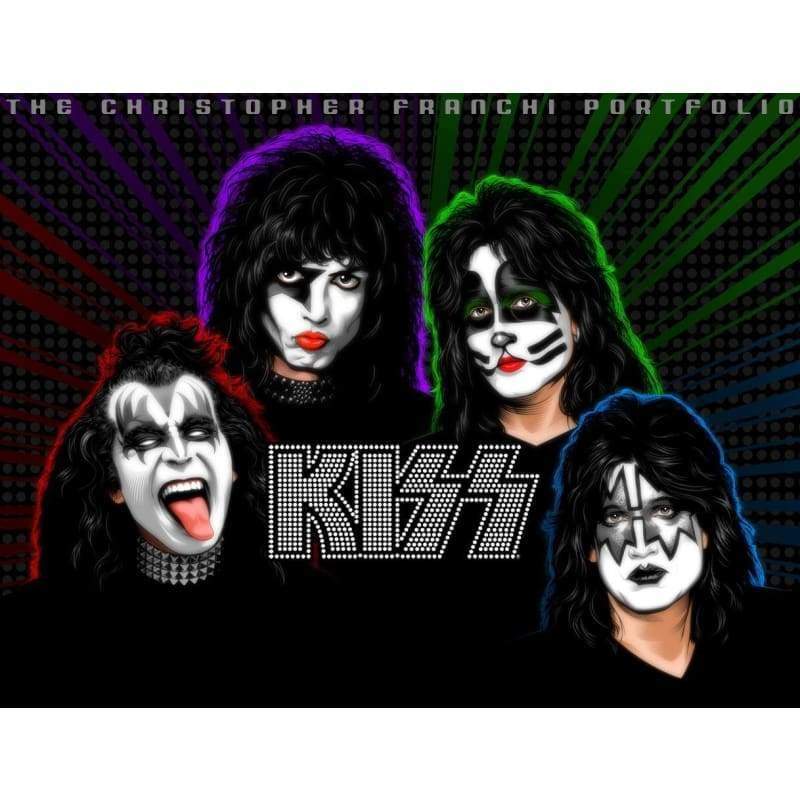 Kiss 02- Full Drill Diamond Painting - NEEDLEWORK KITS