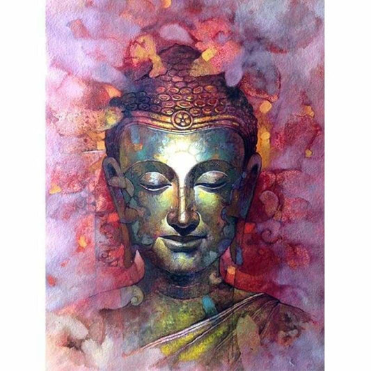 Large Size Buddha Buddhist Statues Portrait Full Drill - 5D