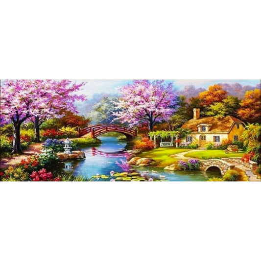 Large Sizes Wall Decor Landscape Nature Full Drill - 5D Diy