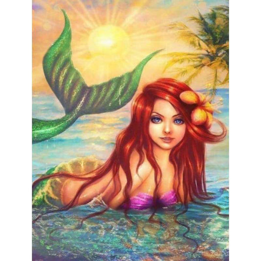 Mermaid Collection 02 - Full Drill Diamond Painting -