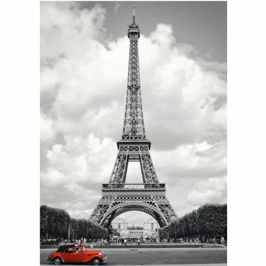 Modern Art Landscape Eiffel Tower Full Drill - 5D Diy