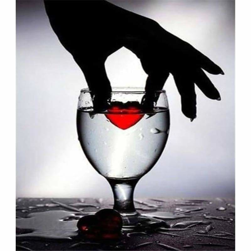 Modern Art Wine Glass Full Drill - 5D Diy Diamond Painting 