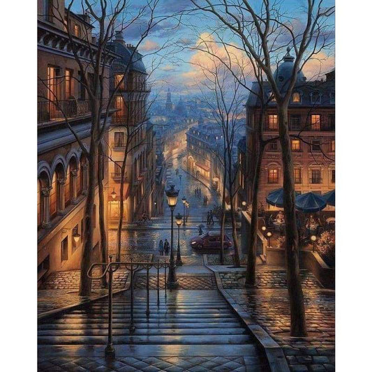 Montmartre Paris- Full Drill Diamond Painting - Special 