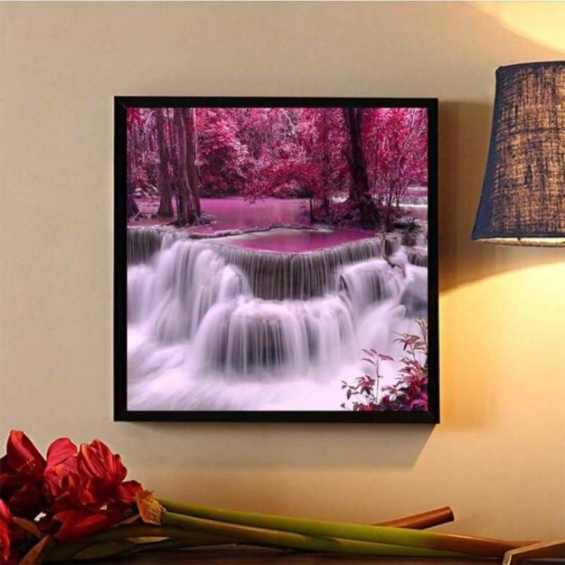 New Arrival Beautiful Autumn Series Waterfalls Diamond 