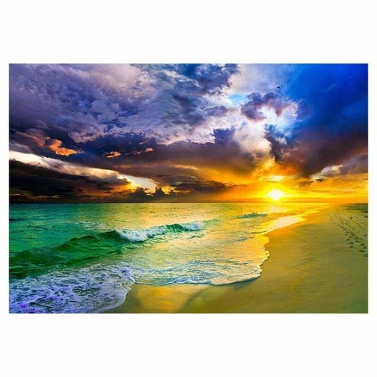 New Arrival Hot Sale Beach Summer Diamond Painting AF9023 -