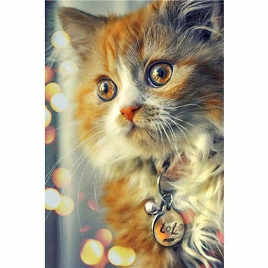 Full Drill - 5D DIY Diamond Painting Kits Cute Pet Cat - NEEDLEWORK KITS