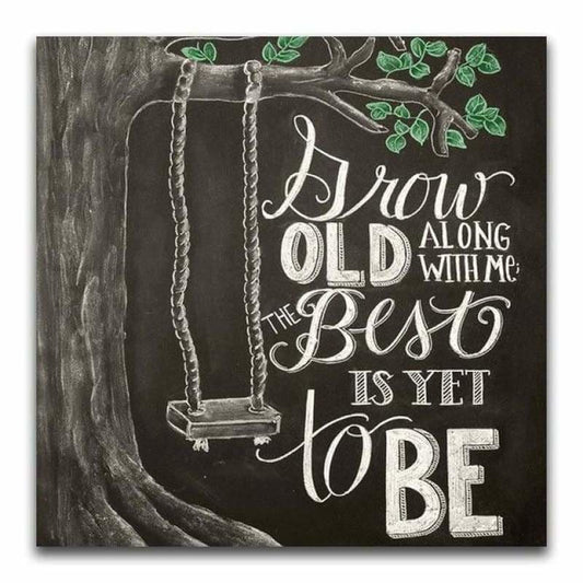 New Arrival Square Drill Blackboard Full Drill - 5D Diy