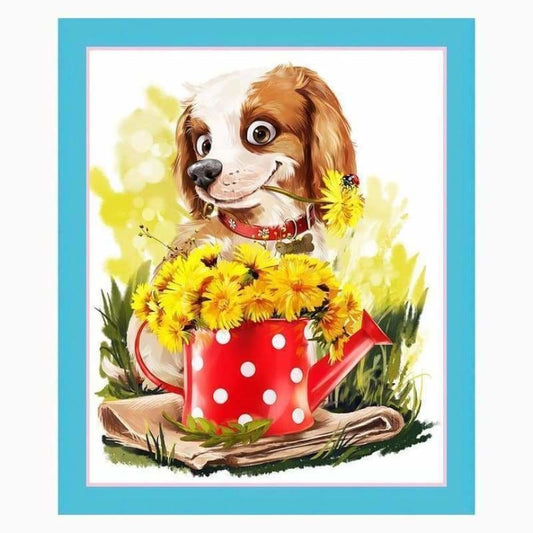 New Best Oil Painting Style Pet Dog Diy Full Drill - 5D Full