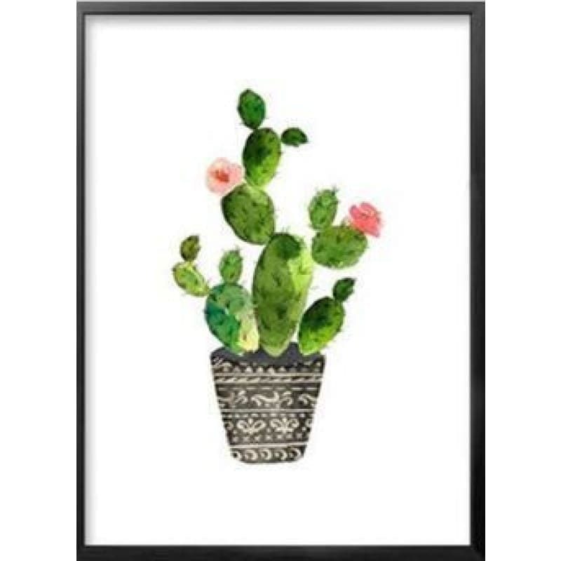 Full Drill - 5D DIY Diamond Painting Kits Artistic Cartoon Cactus - NEEDLEWORK KITS