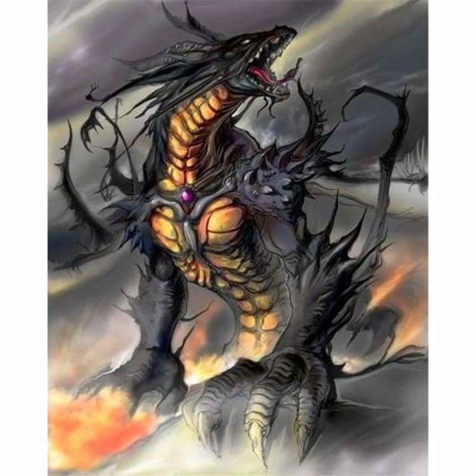 New Dream Art Dragon Pattern Decor Full Drill - 5D Diy