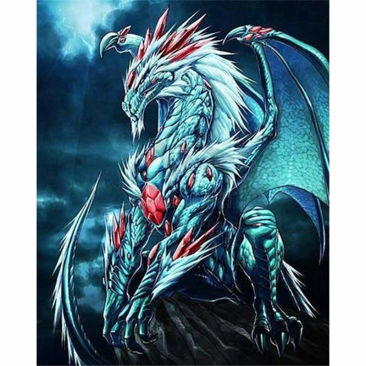 New Dream Art Dragon Pattern Full Drill - 5D Diy Diamond