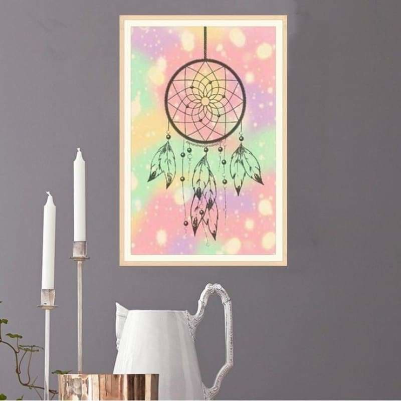 New Dream Catcher Feathers Full Drill - 5D Diy Diamond 