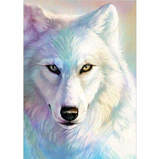 New Dream Full Square Wolf Full Drill - 5D Resin Diamond