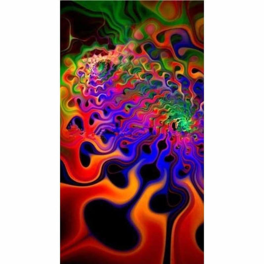 New Hot Sale Abstract Pattern Full Drill - 5D Diy Diamond