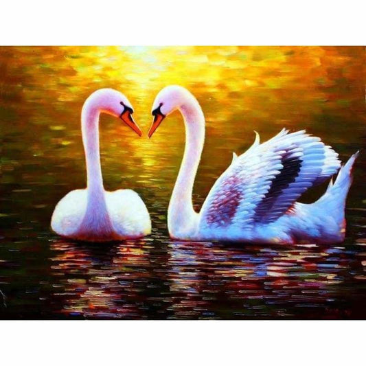 New Hot Sale Animal Swan Full Drill - 5D Diy Diamond 