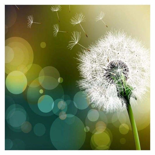 New Hot Sale Dandelion Diy Full Drill - 5D Crystal Diamond