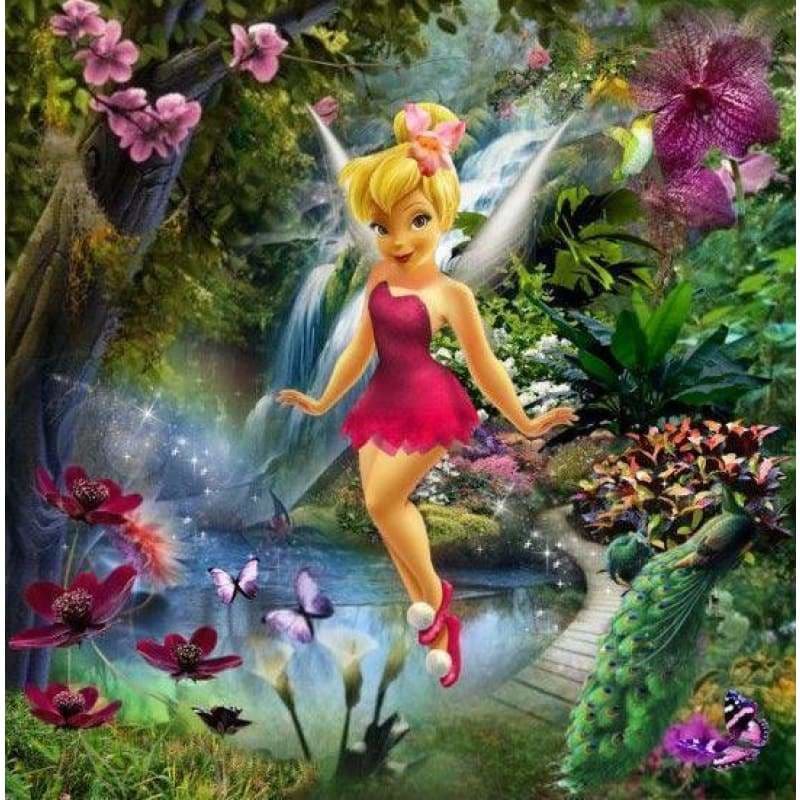 New Hot Sale Fairy Cartoon Waterfall Full Drill - 5D Diy 