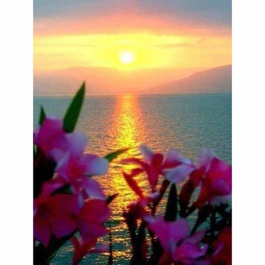 New Hot Sale Landscape Sea Sunset Full Drill - 5D Diy