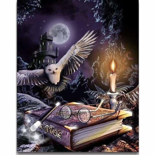 New Hot Sale Magic Owl Home Decor Full Drill - 5D DIY