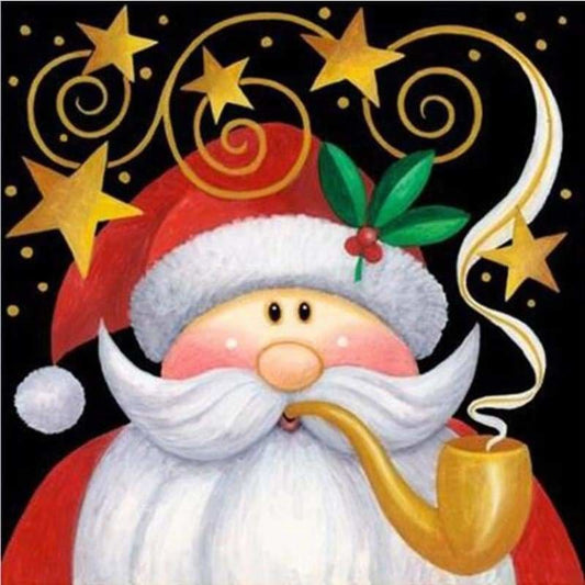 New Hot Sale Santa Claus Moon Star Full Drill - 5D Diy