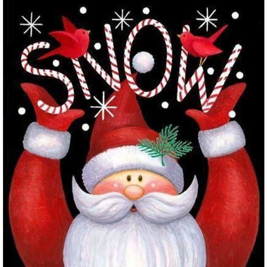 New Hot Sale Santa Claus Needlework Full Drill - 5D Diy