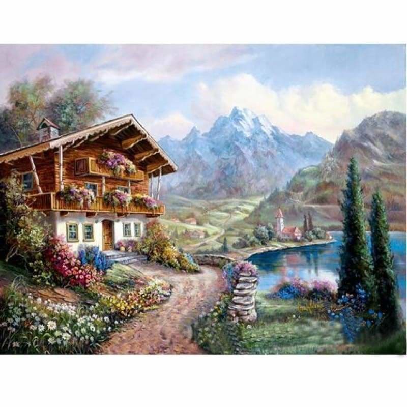 New Hot Sale Wall Decor Landscape Nature Mountain Full Drill