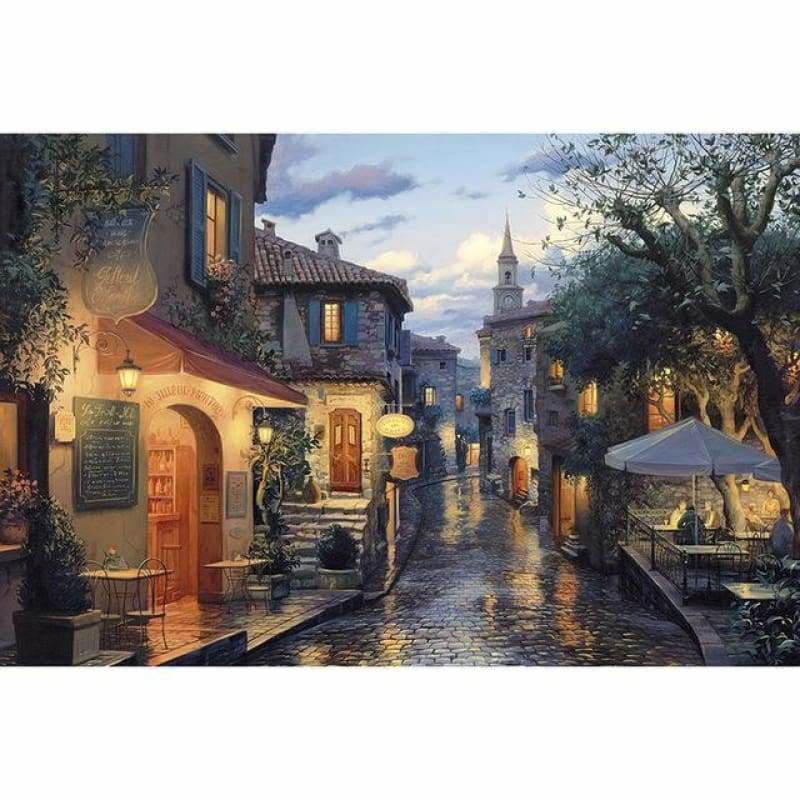 New Hot Sale Wall Decor Landscape Street Full Drill - 5D Diy