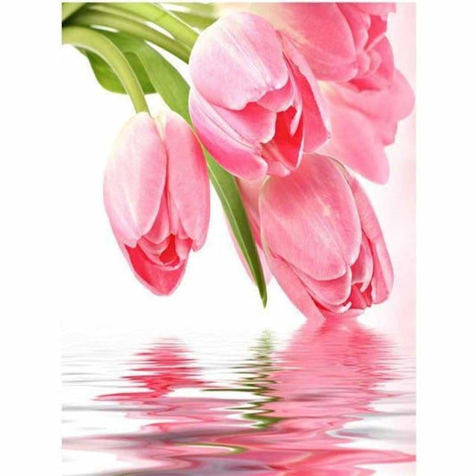New Hot Sale Wall Decor Pink Full Drill - 5D Diy Diamond 