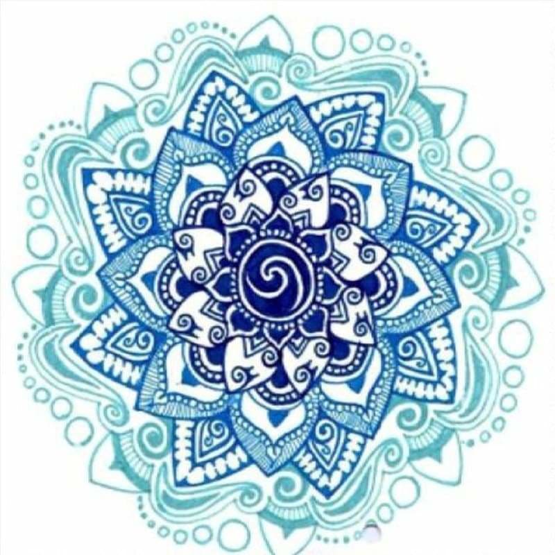 New Modern Art Abstract Mandala Pattern Full Drill - 5D Diy 