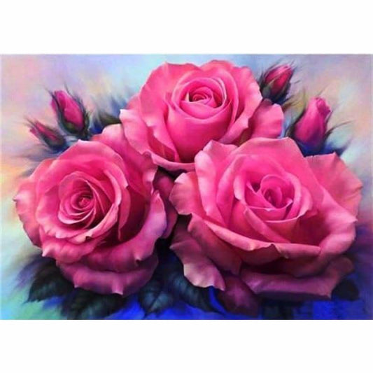 New Purple Flower Full Drill - 5D Diy Diamond Painting Kits