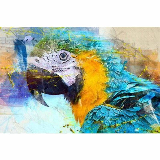 Full Drill - 5D Diamond Painting Kits Colored Drawing Parrot - NEEDLEWORK KITS