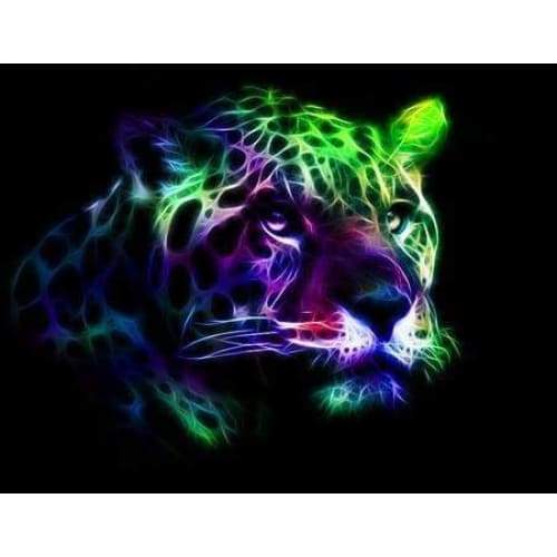 Rainbow fractal 04- Full Drill Diamond Painting - Special