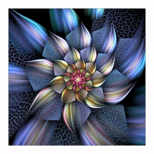 Rhinestone Art Abstract Pattern Full Drill - 5D Diy Crystal