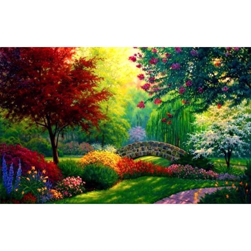 Scenery artwork 02- Full Drill Diamond Painting - NEEDLEWORK KITS