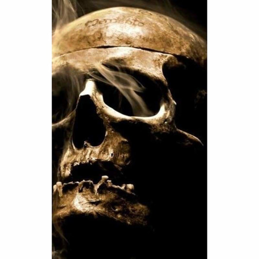 Full Drill - 5D DIY Diamond Painting Kits Terrible Smoky Skull - NEEDLEWORK KITS